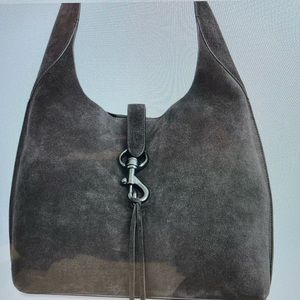 NWT Rebecca Minkoff MEGAN HOBO Suede Bag